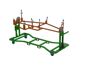 Projets Estruturas Metálicas - Soluções em Aço para Logística - Fabricação de Carretões, Carrinhos, Dispositivos e Gabaritos, Gancheiras de Pintura, Projetos Especiais, Racks.